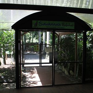 Savannah Habitat entrance
