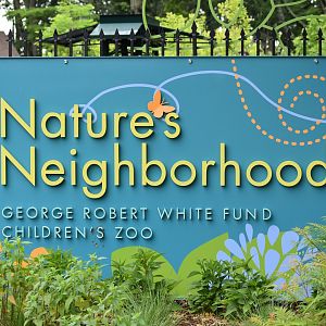Nature's Neighborhoods Sign