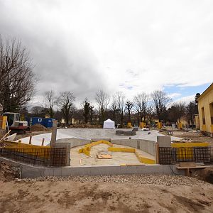 Hippo enclosure renovation
