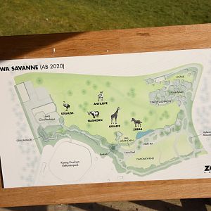 Lewa savanna - Lay-out