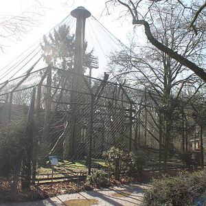 Guereza outdoor-enclosure