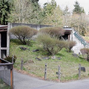 entrance to musk ox viewing