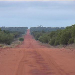 Outback road -- Australia