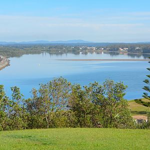 From lookout at Harrington, NSW