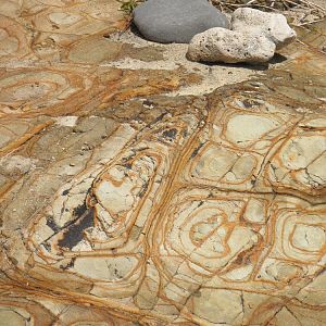 Patterns in rocks - Lord Howe Island