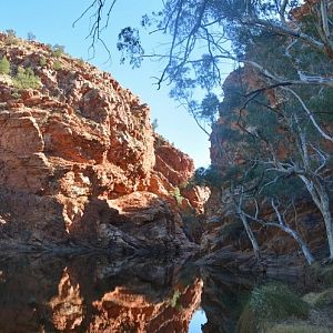 Gorge in Central Australia