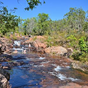 Safe bathing spot.  Litchfield N/P.  NT