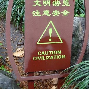 Sign in China