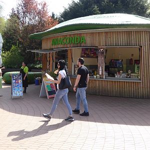 Anaconda snack/drink stand at Zoo Dortmund - 18 April 2018