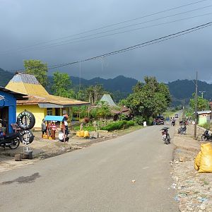 Village in Flores. Indonesia
