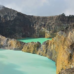 Kelimutu craters.  Flores