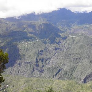 Cirque de Mafate.  Reunion.