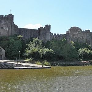 Pembroke castle.  Wales