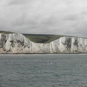 White cliffs of Dover.  UK.