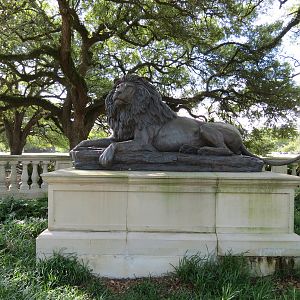 Entrance - Lion Statue