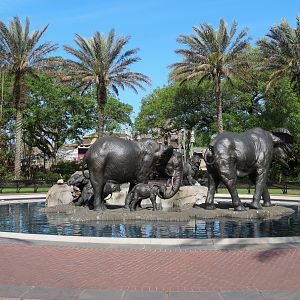 Animal Sculpture Group