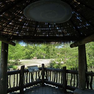 African Savanna - Mixed Species Exhibit - Viewing Pavilion
