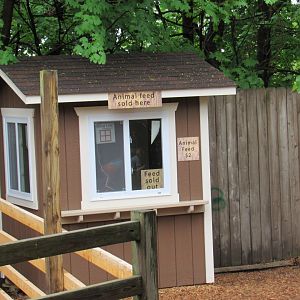 Closer Look at Granary Signage in Wild Prairie