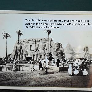 Historic pictures of ethnic displays