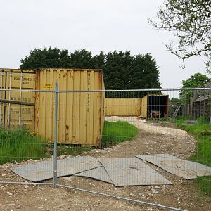 Containers for new enclosure?