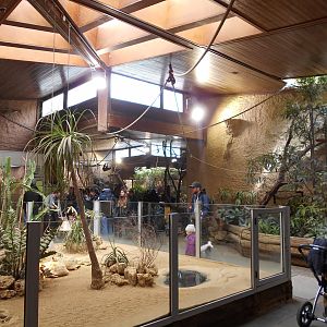 Primate House interior