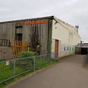 Old elephant house and reptile house