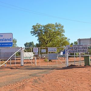 Entry to Queensland.