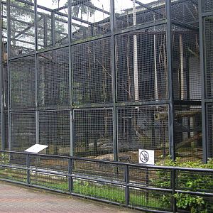 monkey cages, Zoo Negara (KL)