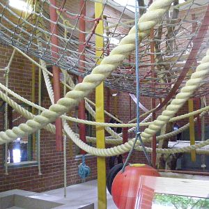 Indoor gorilla area 2 May 2009