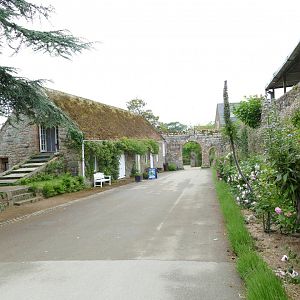 Approach to Les Augres Manor, June 2018