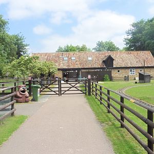 Staff stable block