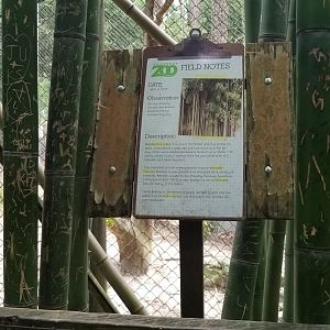 Bear "field notes" sign