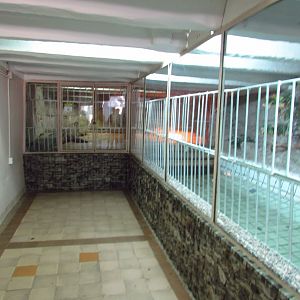 Siamese crocodile exhibit