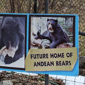 Sign for New Bear Exhibit