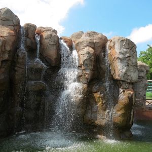 Oklahoma Trails - Big Rivers - Exterior Waterfall