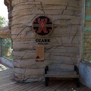 Oklahoma Trails - American Black Bear Exhibit Viewing Area