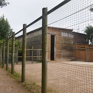 Giraffe House Exterior at CERZA, 10/06/18