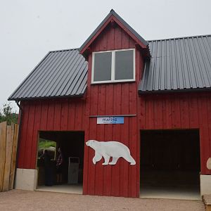 Polar Bear/Arctic Fox Complex at CERZA, 10/06/18