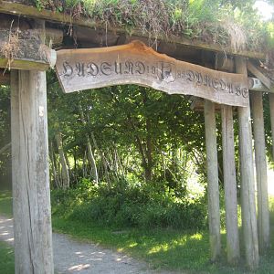 Hadsund Dyrehave - Entrance