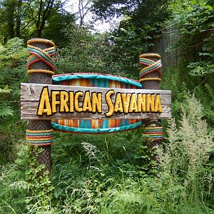 6/17/2018 - African Savanna Entry Sign