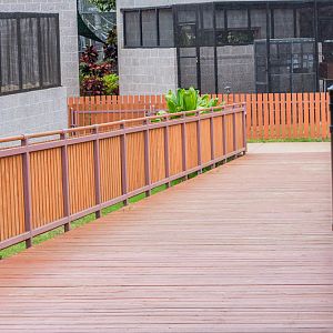 Entrance to the Ectotherm Complex from the elephants