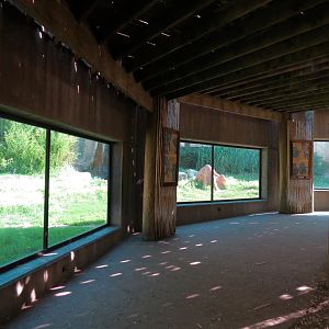 Chimpanzee Habitat - Viewing Shelter