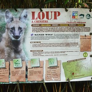 Signage Example at La Flèche, 11/06/18