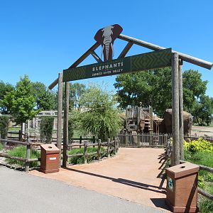 Elephants of the Zambezi River Valley - Sign