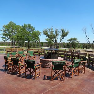 Elephants of the Zambezi River Valley - Camp Zambezi Viewing Terrace