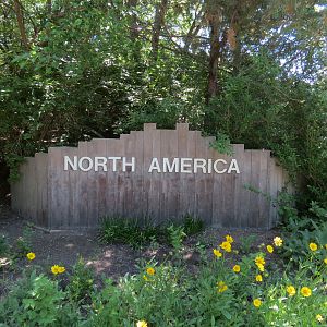 North America - Entrance Sign