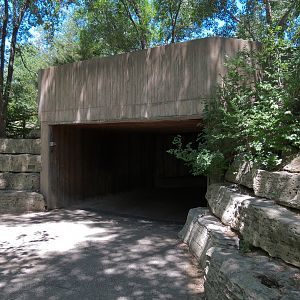 North America - Grizzly Bear Exhibit Viewing Shelter
