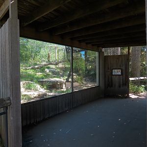North America - Cougar Exhibit Viewing Shelter
