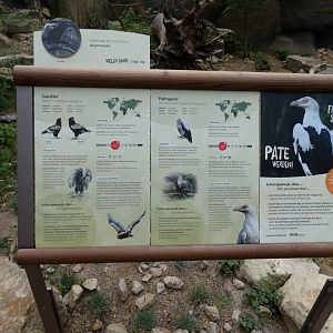 Signage in 'Eagle Canyon'