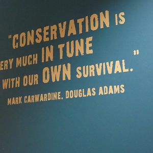 Quote in Primate house